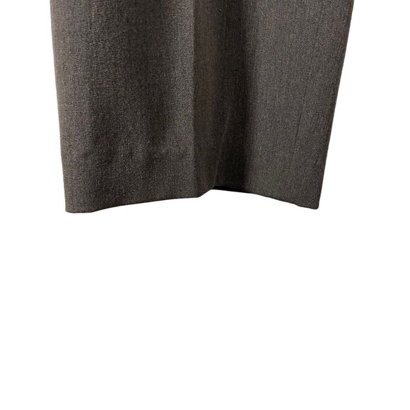 Rafaella Women's Gray Flat Front Cropped Slacks Trousers Career Petite Size‎ 10 - Picture 5 of 8